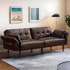 HALLYBEE 85” Futon Sofa Bed, Sleeper Sofa, Small Couch by HALLYBEE