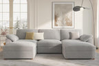EASE MOOSE Oversized Modular Sectional Sofa, Extra Large U Shape Sectional by EASEMOOSE