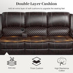 Yolsali 3 Seater Recliner Sofa Set - Image 4