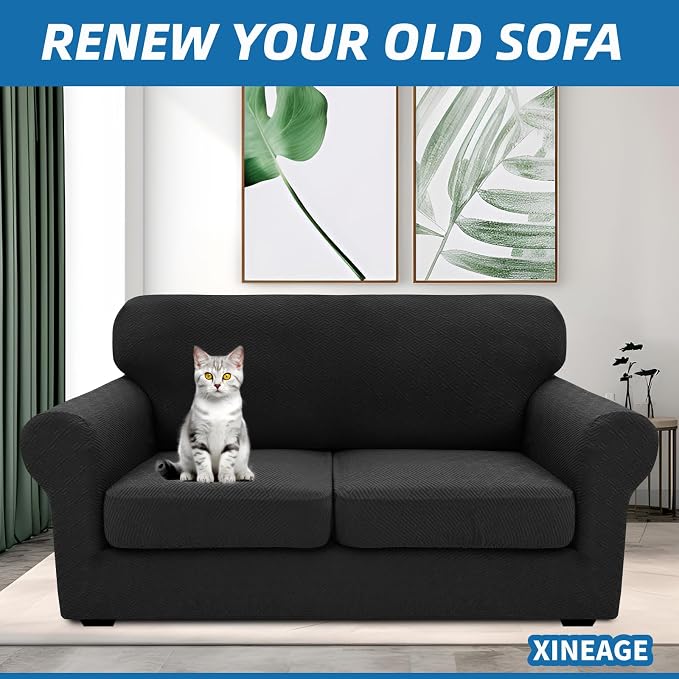 XINEAGE 2026 New 3 Pieces Couch Covers - Image 4