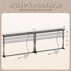 Huuger 78.7 Inch Behind Couch Table - Image 2