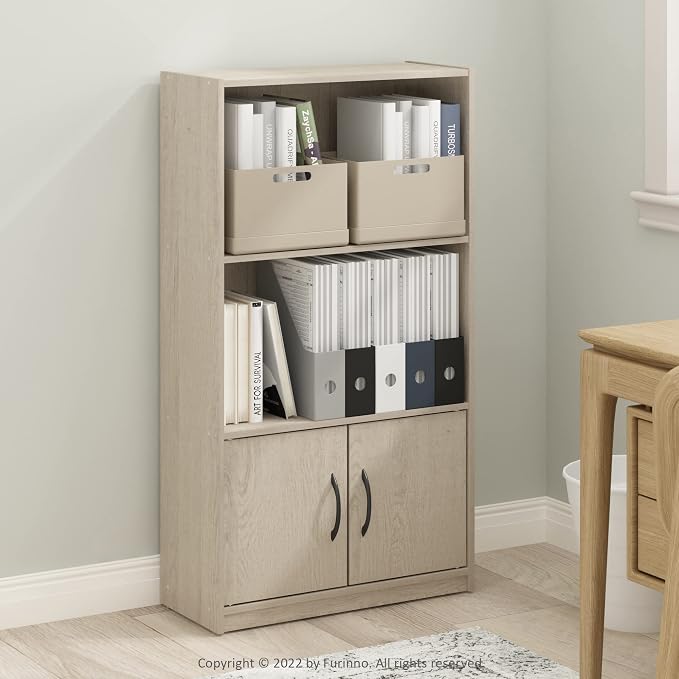 Furinno Gruen 3-Tier Open Shelf Bookcase - Image 2