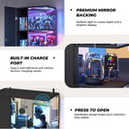 VersionTECH. Glass Display Cabinet - Image 6