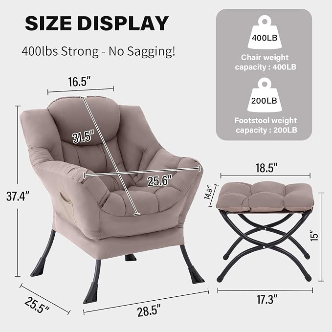 Tiita Modern Large Accent Chair - Image 2