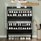 GRUSIGN Shoe Cabinet, Shoe Storage Cabinet - Image 3