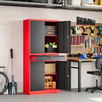 Yizosh Metal Garage Storage Cabinet - Image 6