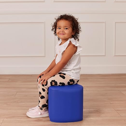 ECR4Kids SoftZone Toddler Modular Stool Set, Flexible Seating - Image 2