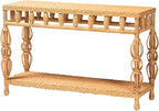 Bali & pari Dolby Natural Rattan Console Table by balipari