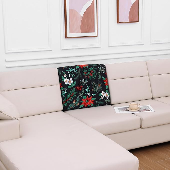 Printed Couch Cushion Covers, Sofa Covers Washable - Image 5