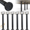 6Pcs Bed Frame Support Leg, Adjustable 14" to 23.6", Increase Under-Bed Storage by YUEYIN