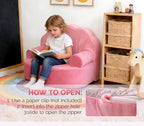 Snuggly Toddler Chair, Soft Kids Sofa - Image 7