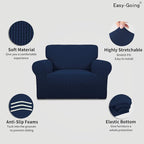 Easy-Going Stretch Oversized Chair Slipcover - Image 3
