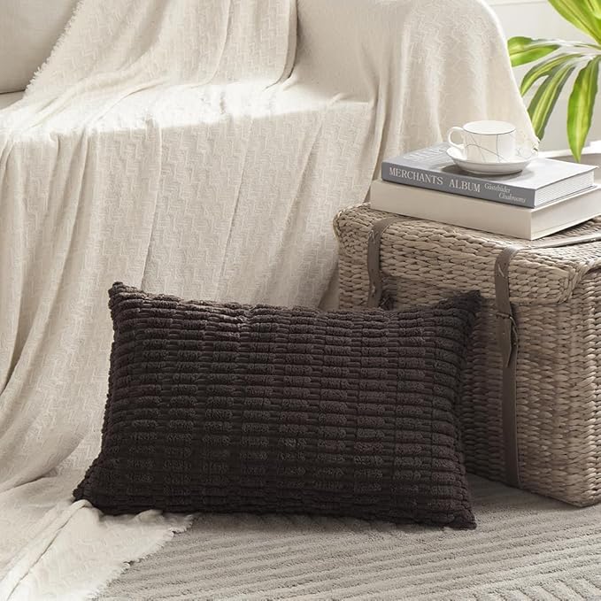 Fancy Homi 4 Packs Decorative Throw Pillow Covers - Image 2