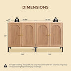 IFGET Modern Buffet Cabinet - Image 2