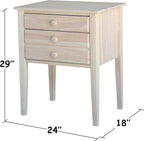 IC International Concepts, Accent Table - Image 3