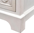 eHemco Ornate Floral Carved End Table - Image 8