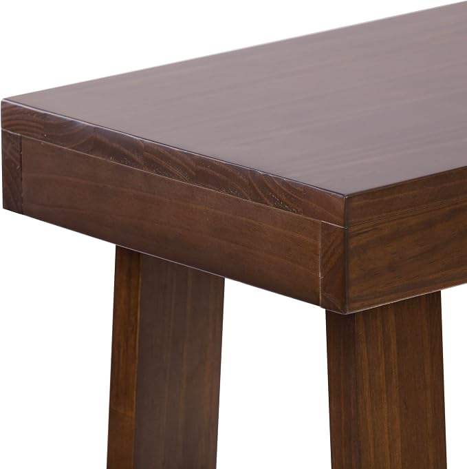 Plank+Beam Solid Wood Console Table, 46 Inch, Sofa Table, Narrow Entryway Table - Image 5