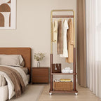 Taitiy Clothes Rack Solid Wood Coat Rack, - Image 8