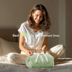 BEDELITE Sage Green Throw Blanket - Image 2