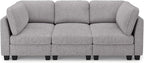 Belffin 86.2" Sectional Sleeper Sofa Bed - Image 9