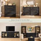 mopio Blake 3 Drawer Dresser for Bedroom, Chest of Drawers, Wood Dresser - Image 8