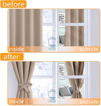 Blackout Curtains for Bedroom, 52 x 96 Inches Long, 2 Panels | Thermal - Image 4