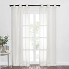 NICETOWN Beige Sheer Curtains Airy & Elegant by NICETOWN