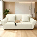 Loveseat Slipcover with 2 Pillow Cover - Image 7