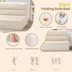 JUIKURY Folding Sofa Bed, Convertible Sleeper Chair - Image 7