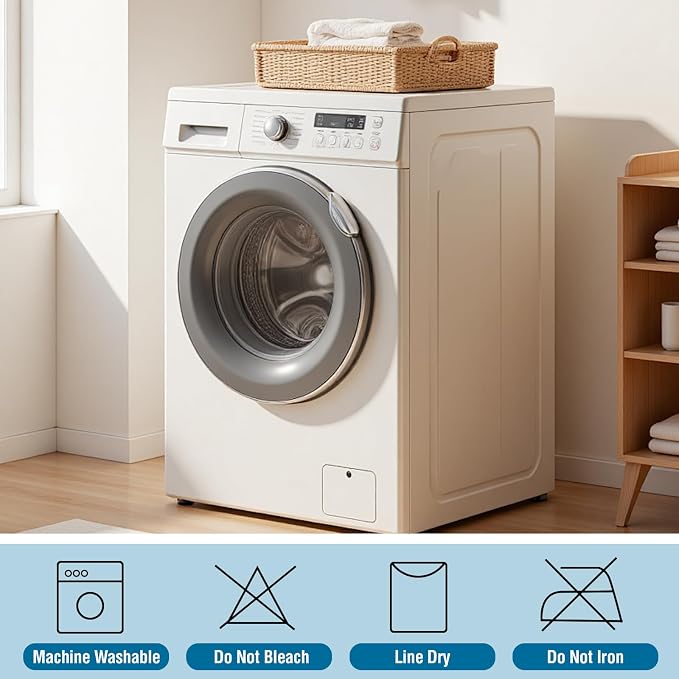 H.VERSAILTEX Velvet Stretch Couch Cushion Cover Plush Cushion Slipcover - Image 7