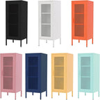 Slim Metal Storage Cabinet - Image 7