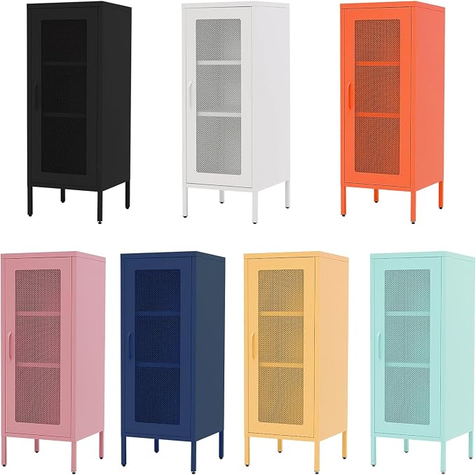 Slim Metal Storage Cabinet - Image 7