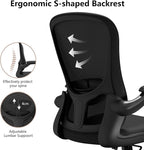 Ergonomic Office Chair, Comfort Swivel Home Office Task Chair, Breathable Mesh - Image 9