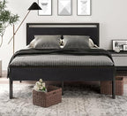 SHA CERLIN 14 Inch Full Size Metal Platform Bed Frame - Image 3