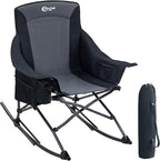 Portal Camping Rocking Chair Outdoors Folding Portable Rocker by PORTAL