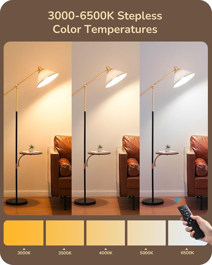 EDISHINE 68" Arc Floor Lamp - Image 4