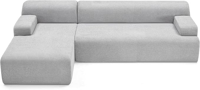 Weture 107" Modular Sectional Cloud Couch, Boneless couches Sponge sectionals - Image 7