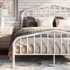 SHA CERLIN Queen Size Metal Platform Bed Frame by SHACERLIN