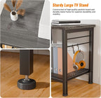 Furologee TV Stand for TVs up to 70 Inch, 63 Inch Entertainment Center - Image 6