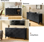 HULALA HOME Mid Century Sideboard Buffet Cabinet - Image 5