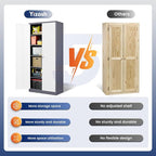 Yizosh Metal Garage Storage Cabinet - Image 8