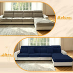 XINEAGE Couch Cushion Covers Seat Cushion Cover Thick Stretch Sofa Slipcovers 2 - Image 7