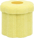 B FSOBEIIALEO Storage Ottoman Foldable, Sunflower Shaped Small Footrest by BFSOBEIIALEO