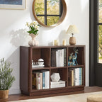 Joaxswe 6 Cube Storage Bookcase, Wood Floor Standing 2-Tier Bookshelf - Image 8