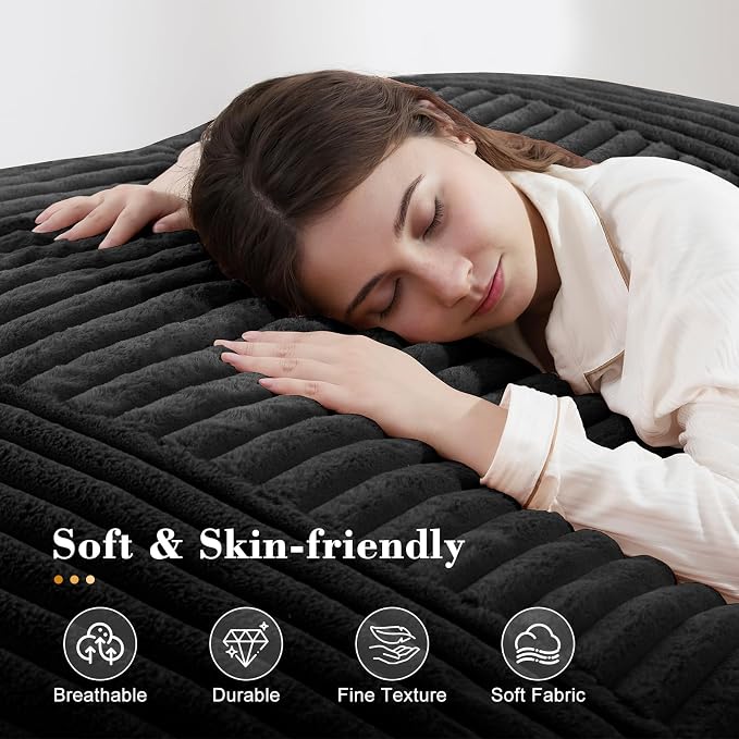 3-in-1 Giant Bean Bag Chair for Adults & Kid, Convertible Floor Sofa to Mattress - Image 9