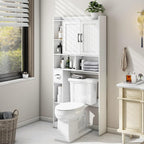 Vabches Over The Toilet Storage Cabinet, Farmhouse Storage Cabinet Over Toilet - Image 7