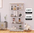LFT HUIMEI2Y Glass Display Cabinet 4-Shelf - Image 4