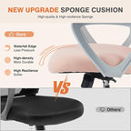 Sweetcrispy Ergonomic Mid-Back Mesh Home Office Desk Chair - Image 5