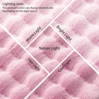 Pink Rabbit Plush Rug 4'x6', Fluffy Shaggy Area Rug - Image 5