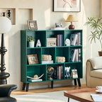 LEYAOYAO 10 Cube Bookshelf, 3 Tier Modern Wide Bookcase - Image 6
